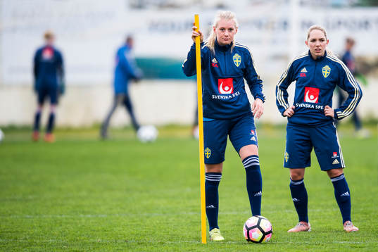 Stina Blackstenius och Elin Rubensson