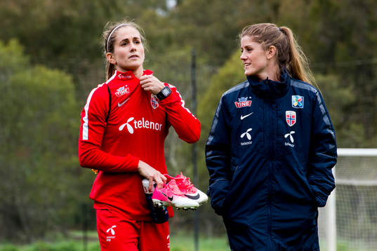 Ingrid Ryland och Maren Nævdal Mjelde