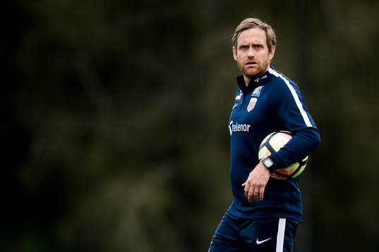 Norges förbundskapten Martin Sjögren