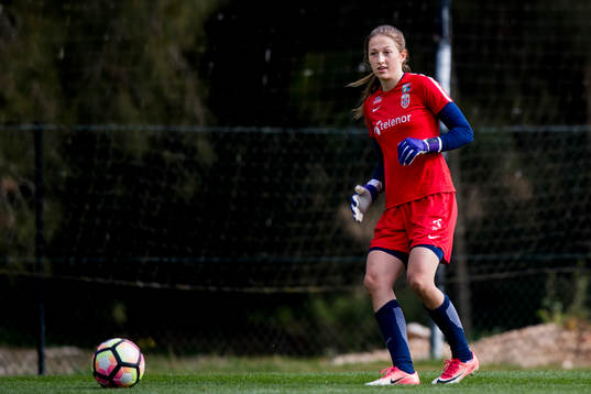Målvakt Cecilie Fiskerstrand