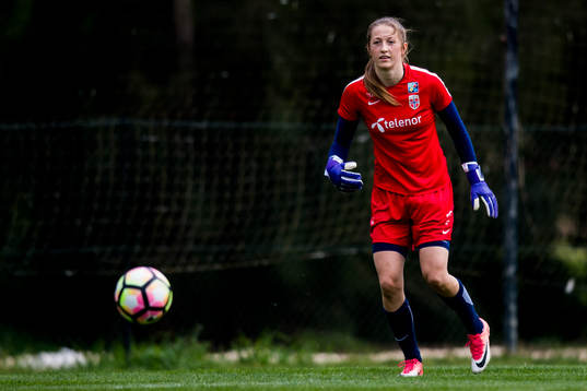 Målvakt Cecilie Fiskerstrand