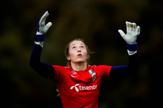 Målvakt Cecilie Fiskerstrand