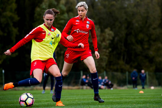 Caroline Graham Hansen och Ingrid Marie Spord