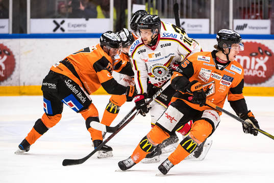 Karlskronas Joel Kellman, Luleås Einar Emanuelsson och