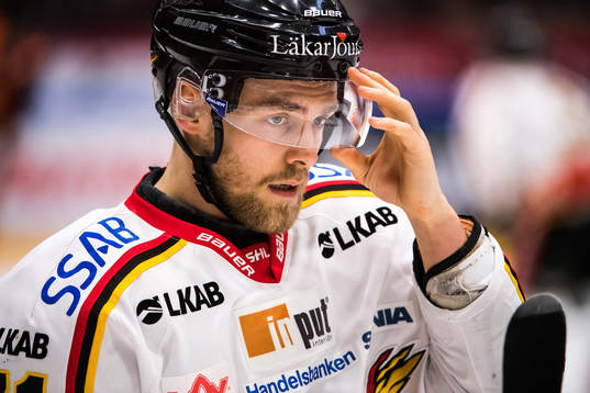 Luleås Patrick Cehlin  deppar