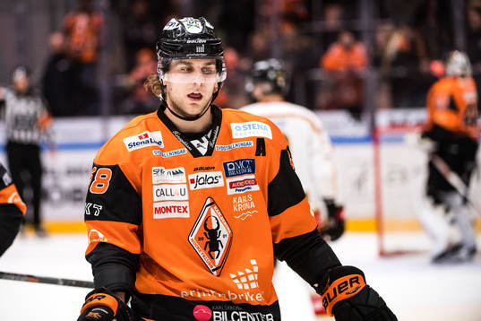Karlskronas Daniel Gunnarsson  deppar