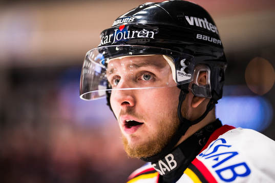 Luleås Robin Kovacs  reagerar