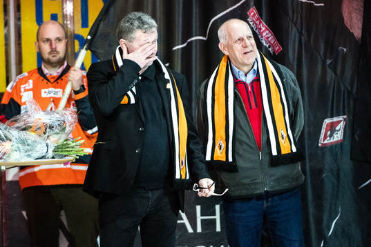 Mr KHK, KHK-profilen Tobbe Karlsson avtackas av Karlskrona