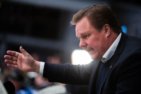 Leksands tränare Leif Carlsson