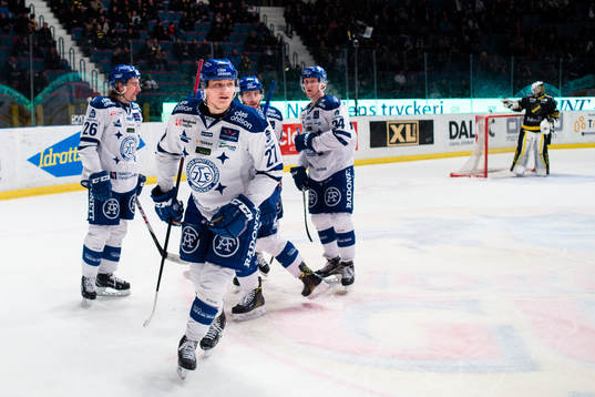 Leksands Anton Karlsson jublar
