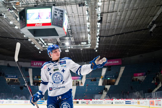 Leksands Anton Karlsson jublar