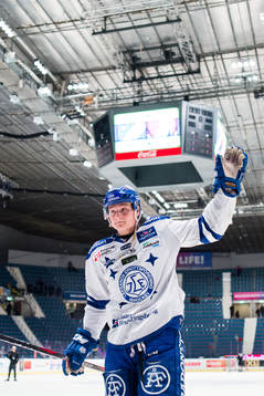 Leksands Anton Karlsson jublar