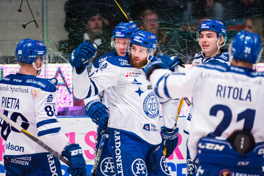 Leksands Daniel Pietta , Patrick McNally , Mattias Ritola