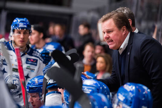 Leksands tränare Leif Carlsson