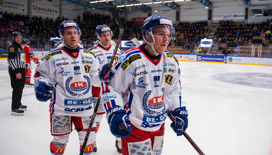 Oskarshamns Victor Löfstedt jublar