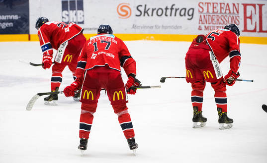 Västerviks Dan Pettersson och Patrik Blomberg deppar