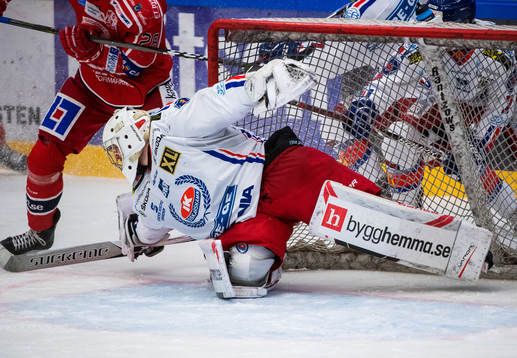 Oskarshamns målvakt Christoffer Rifalk