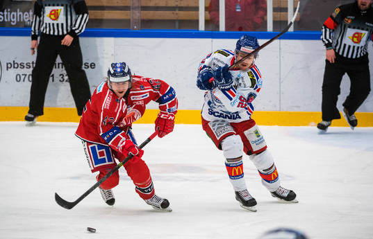 Oskarshamns Manuel Ågren och Västerviks Oskar Drugge