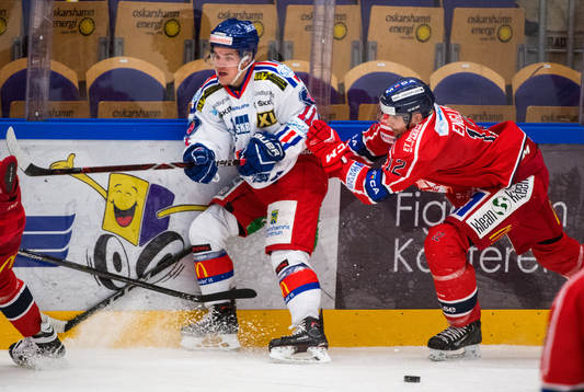 Oskarshamns Victor Löfstedt och Västerviks Joakim Englund
