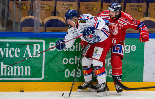 Oskarshamns Marcus Sylvegård och Västerviks Joakim Englund