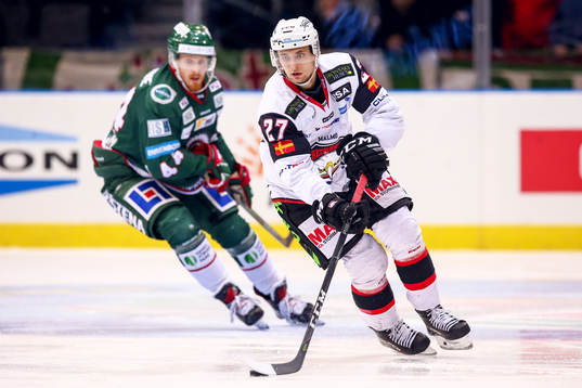 Malmö Redhawks Daniel Zaar och Frölundas Pontus