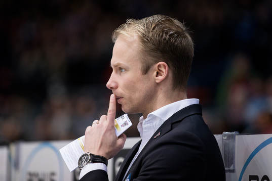 Frölundas assisterande tränare Johan Lundskog
