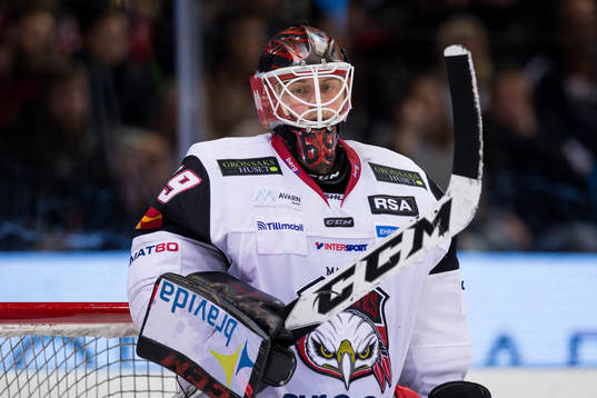 Malmö Redhawks målvakt Oscar Alsenfelt