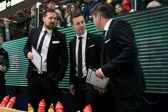 Färjestads assisterande tränare Gereon Dahlgren, tränare