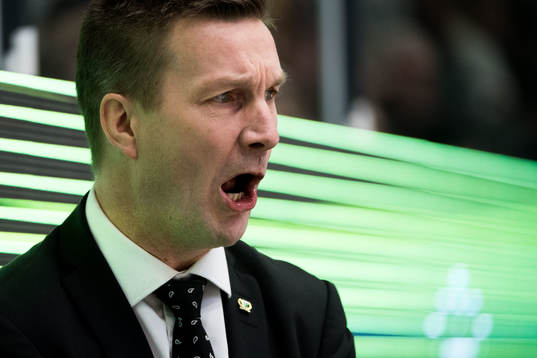 Färjestads tränare Johan Pennerborn