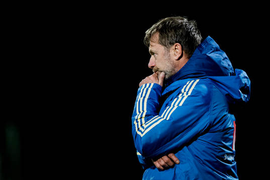 Sveriges förbundskapten Peter Gerhardsson