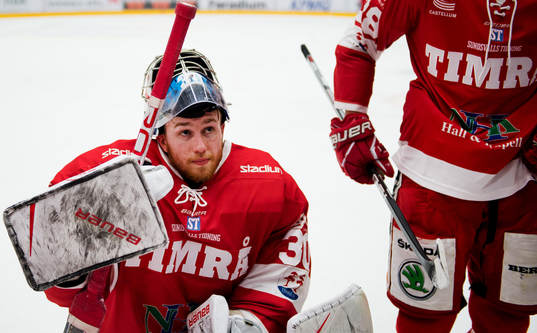Timrås målvakt Henrik Haukeland
