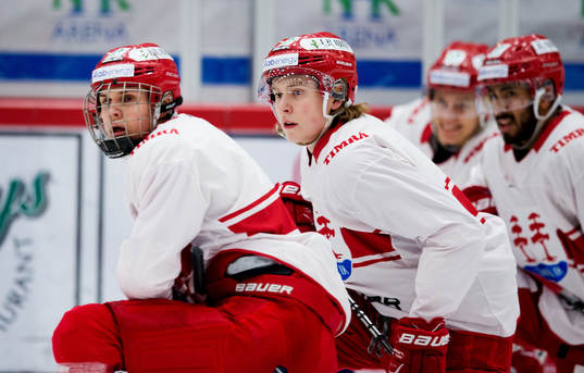 Timrås Pontus Englund och William Svanberg