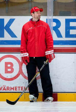 Timrås målvaktstränare Peter Hirsch