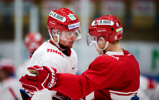 Timrås Tobias Liljendahl och Vilmos Gallo