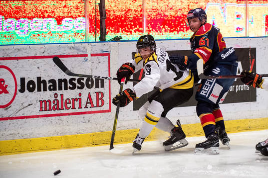 Brynäs Ryan Gunderson och Djurgårdens Markus Ljungh