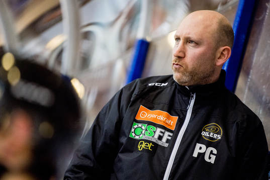 Pål Kristian Gulbrandsen, head coach of Stavanger Oilers