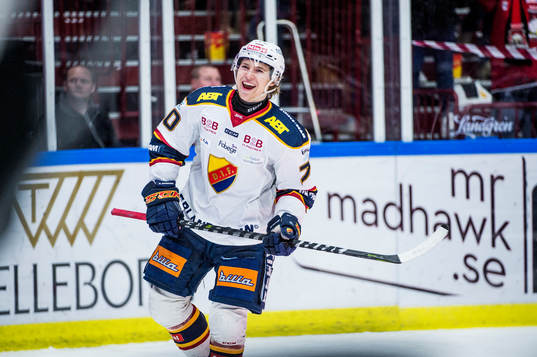 Djurgårdens Marcus Davidsson jublar