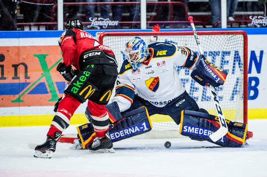 Malmö Redhawks Rhett Rakhshani missar avgörande straffen