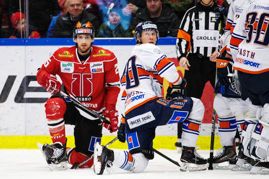 Örebros Anton Hedman deppar