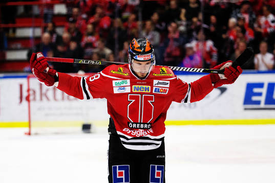 Örebros Victor Bartley deppar