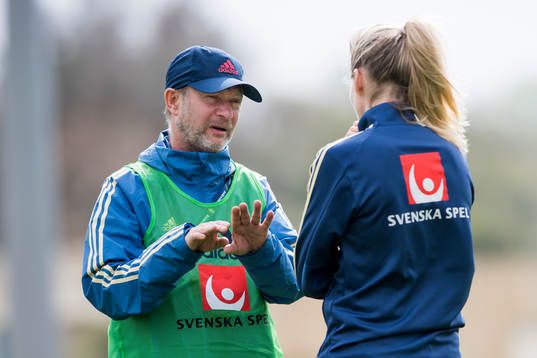 Förbundskapten Peter Gerhardsson