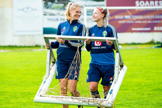 Fridolina Rolfö och Hanna Glas