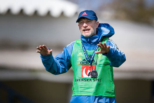 Förbundskapten Peter Gerhardsson