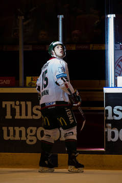 Frölundas Matt Donovan deppar