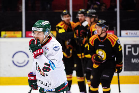 Frölundas Mattias Nörstebö deppar