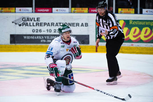 Frölundas Matt Donovan deppar