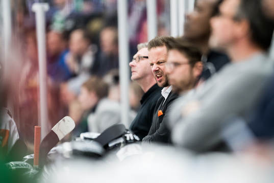 Karlskronas Assisterande tränare Mikael Aaro
