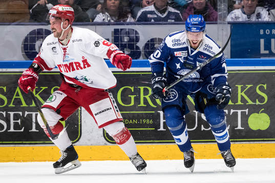 Timrås Jesper Dahlrothoch Leksands Matt Carey  i
