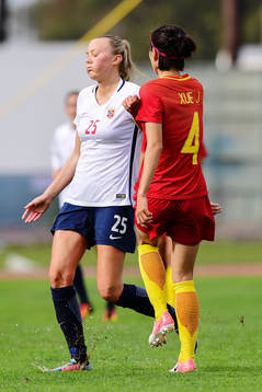 Norges Synne Sofie Kinden Jensen deppar