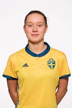 Amanda Altheden i F16-landslaget